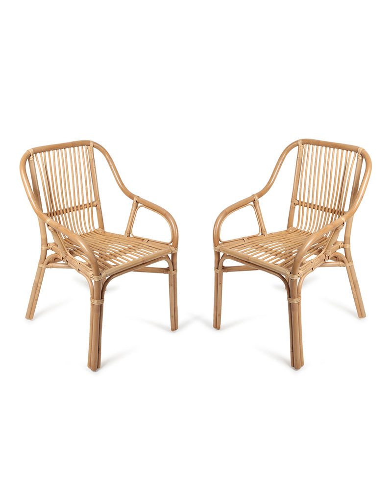 Linnga Bamboo Chair | Rattan Chair | Patio Chair