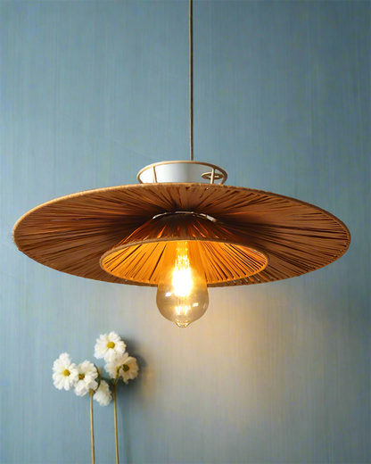 Raffia Pendant Lamp | Paper Lamp