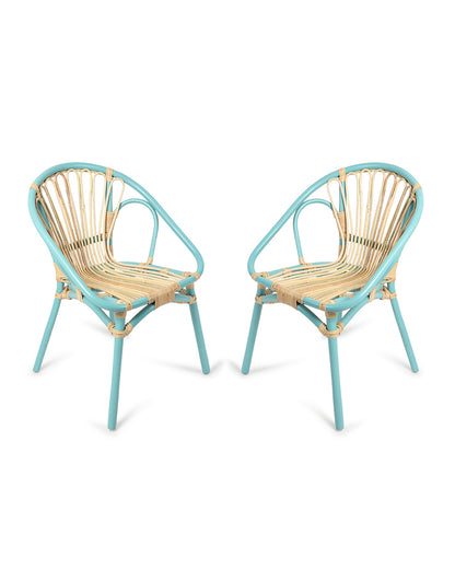 Papa Bamboo Chair | Rattan Chair | Cane Arm Chair