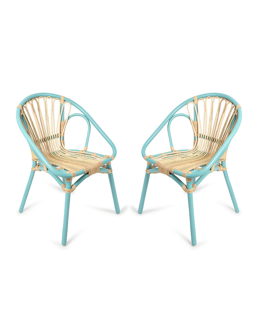 Papa Bamboo Chair | Rattan Chair | Cane Arm Chair