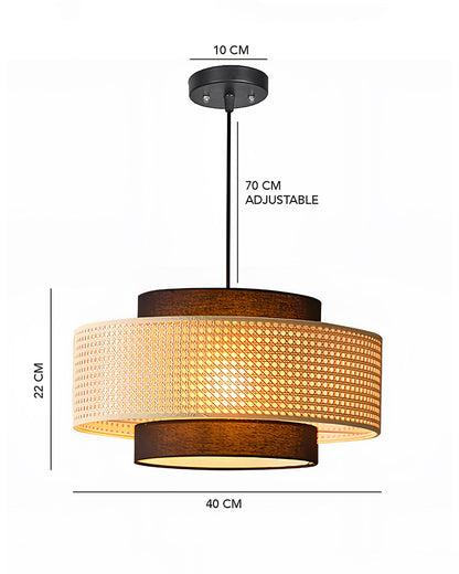 Cane Webbing Lamp | Modern Pendant Lamps