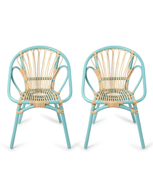 Papa Bamboo Chair | Rattan Chair | Cane Arm Chair