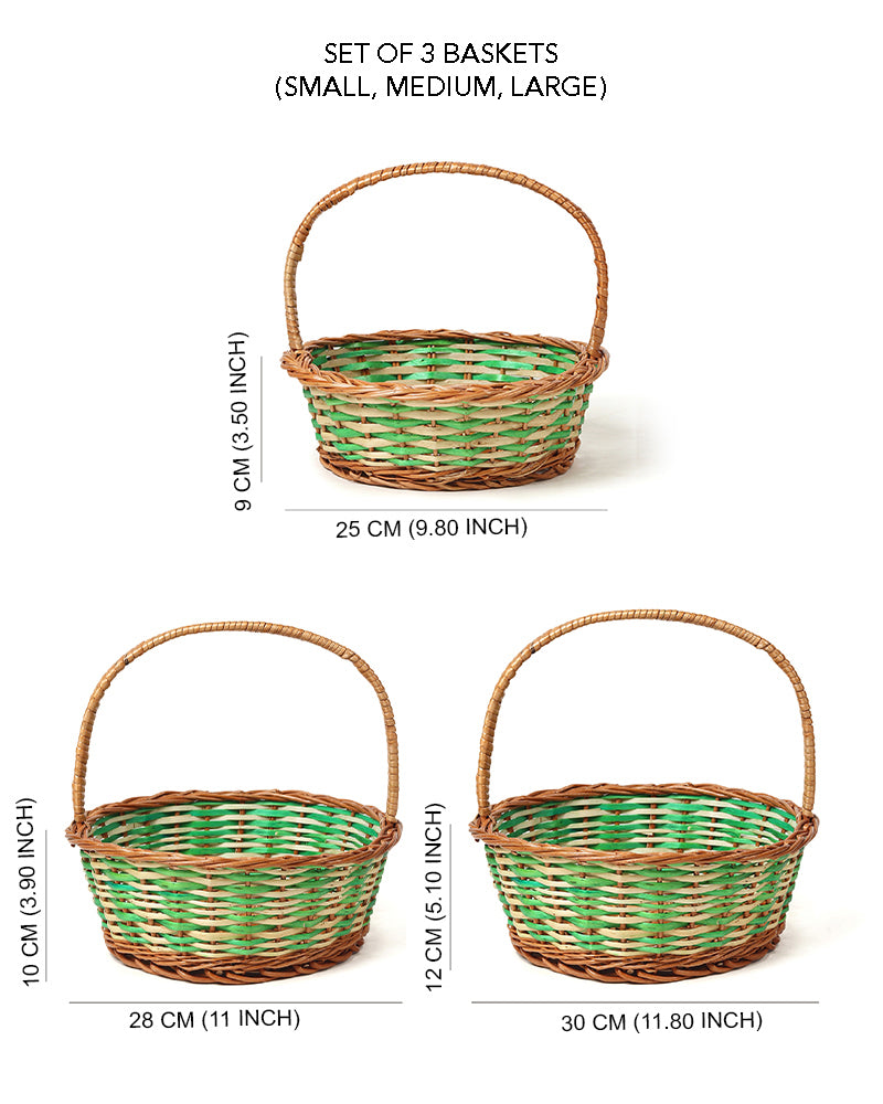 Wicker Gift Hamper Basket | Fruit Basket