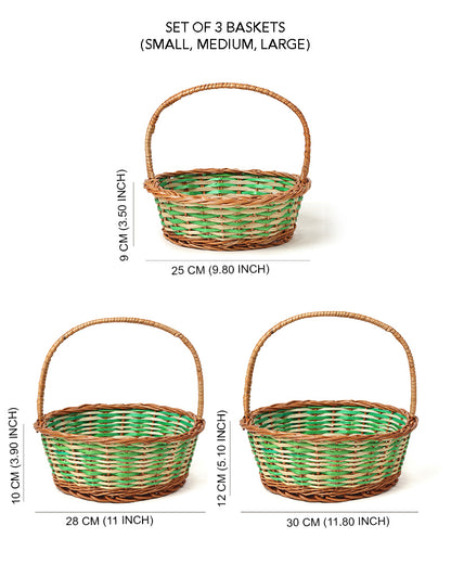 Wicker Gift Hamper Basket | Fruit Basket