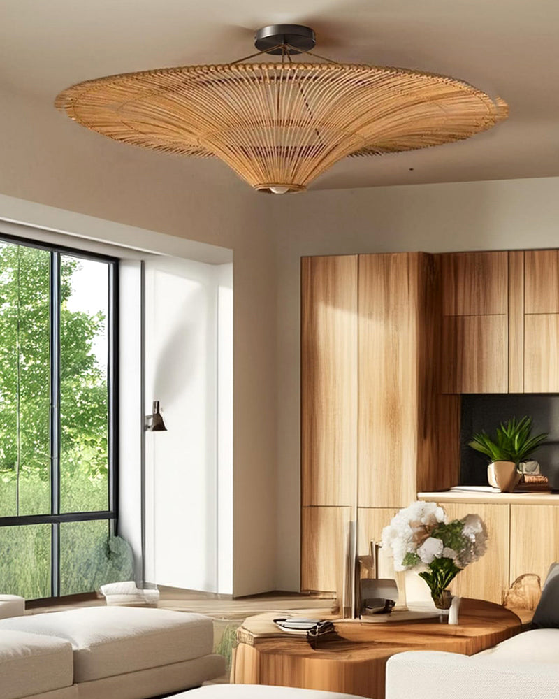 Bamboo Pendant Lamp | Bamboo Large Ceiling Lamp