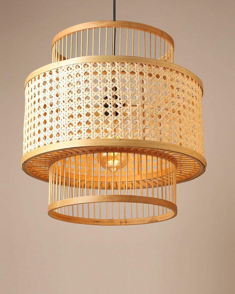 Bamboo Lamps | Cane Webbing Lamp