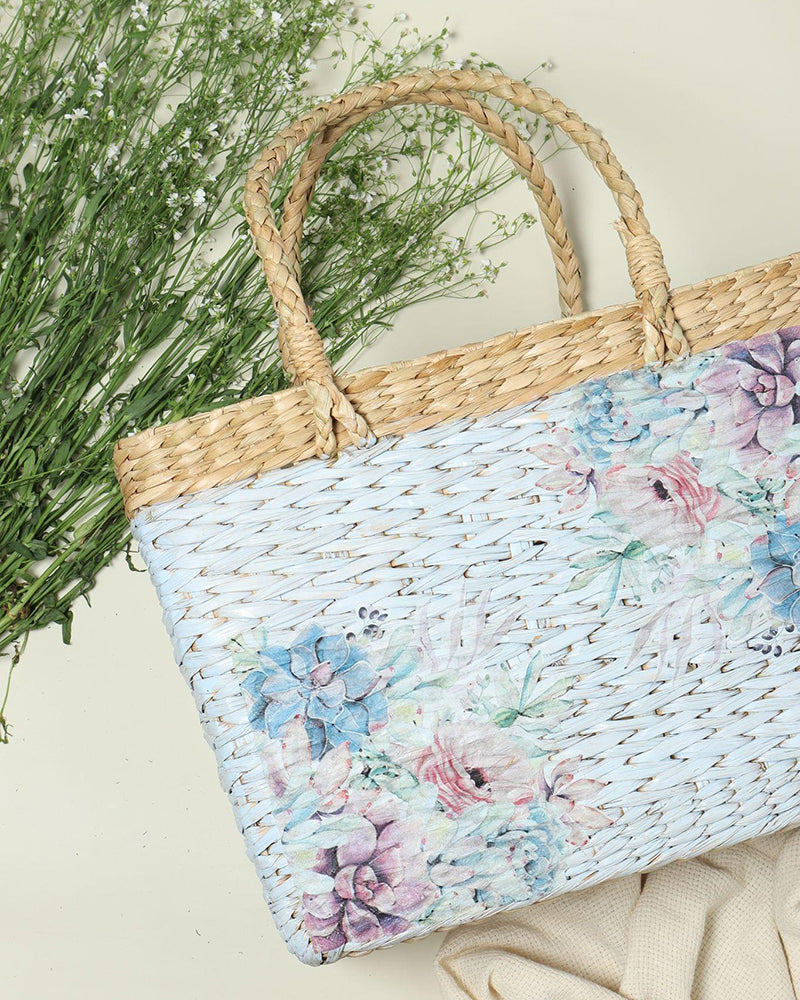 Seagrass Shopping Basket | Tiffin Basket