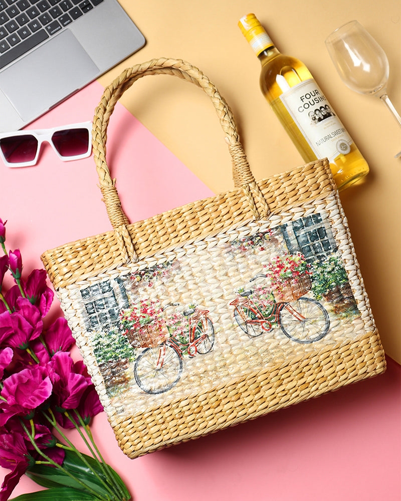 Seagrass Shopping Basket | Travel Basket