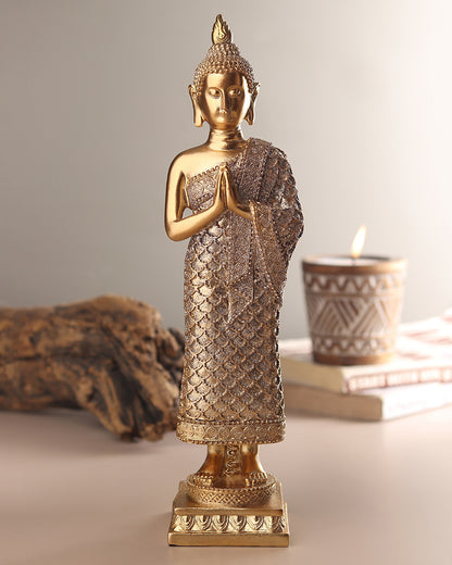 Buddha Idols For Home Decor | Show Piece For Living Room | Office Desk Decorative Items - Buddha Idol