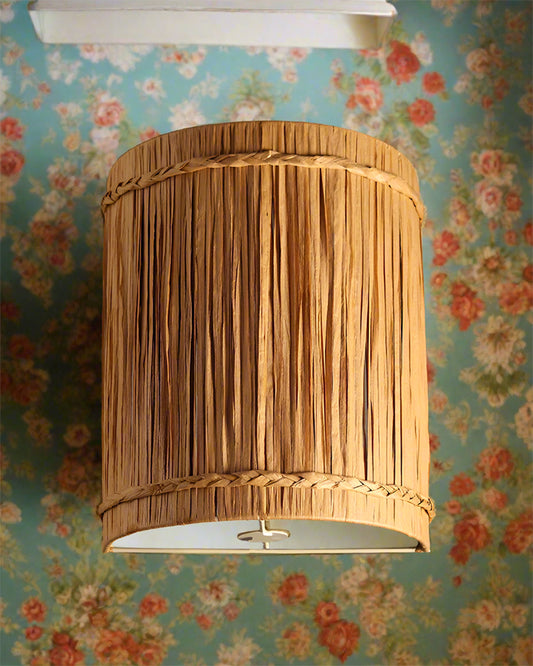 Wall Lamp | Paper Lamp | Raffia Lamp