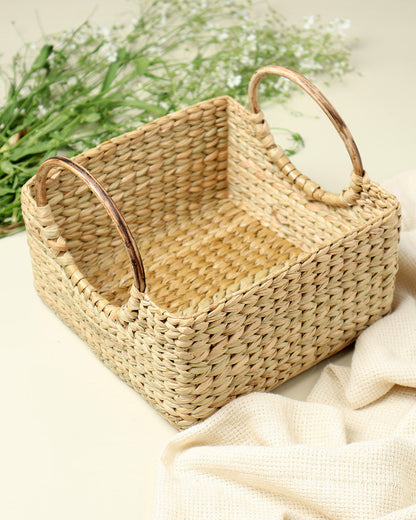 Cane Handle Fruit Hamper Basket