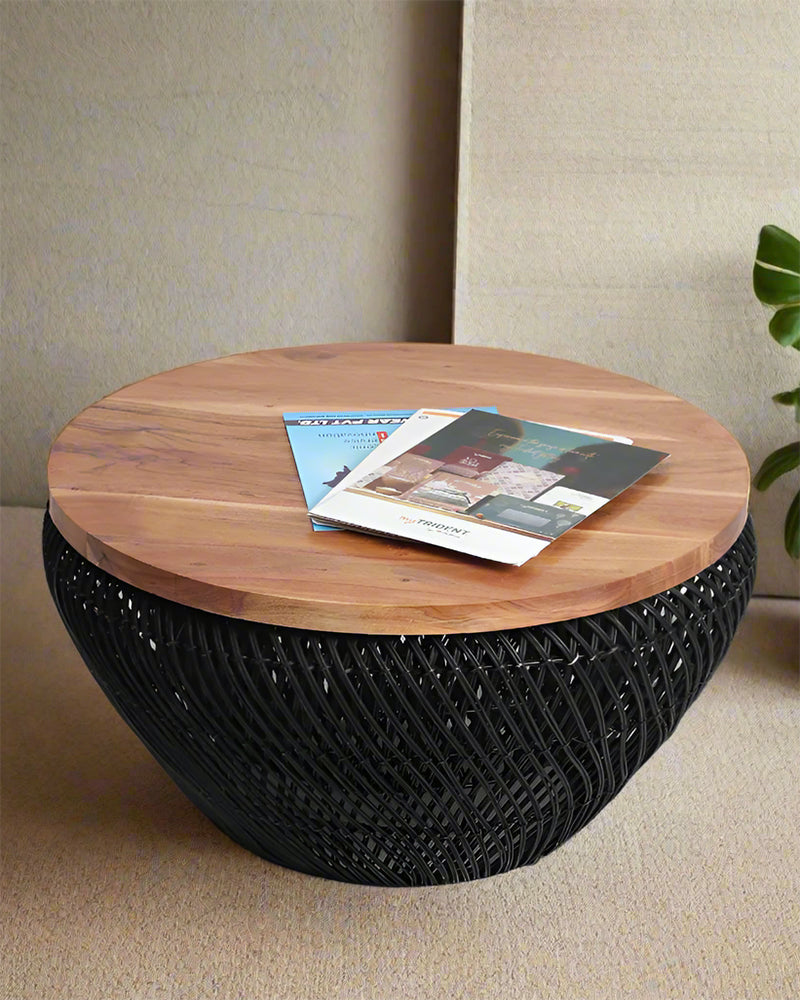 Rattan Coffee Table | Cane Round Table | Rattan Stool | Side Table | Coffee Table