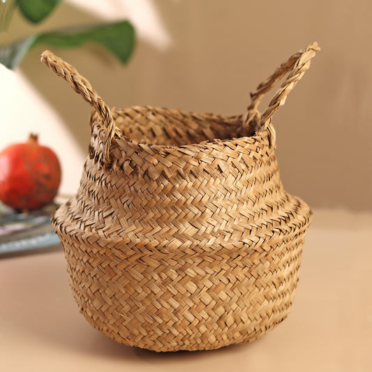 Belly Planter Basket | Basket For Clothes Storage | Baby Baskets For New Born | Big Basket For Storage