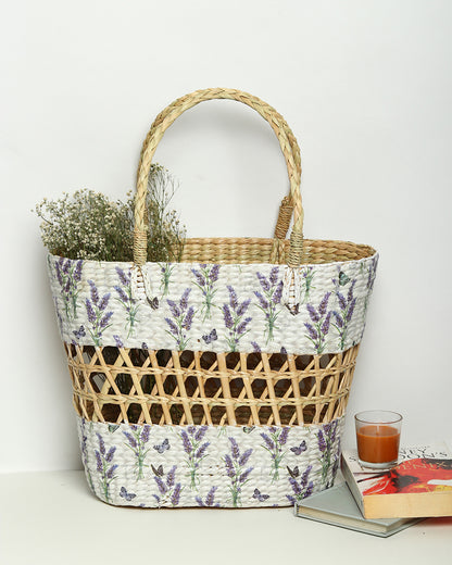 Seagrass Handwoven Basket - Jali