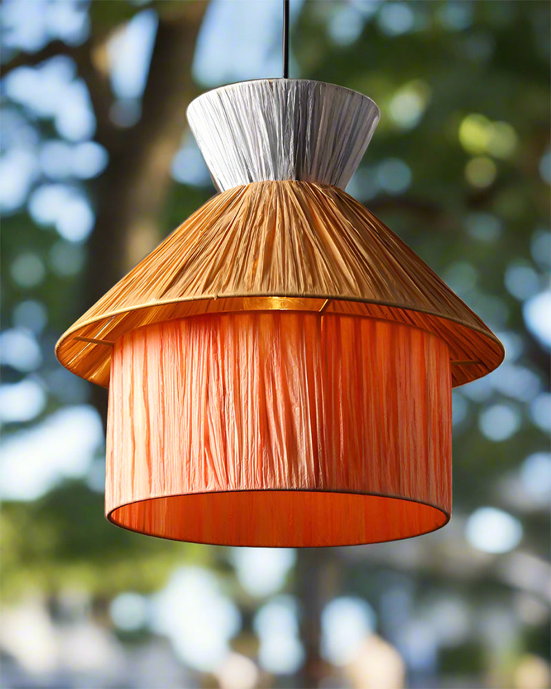 Raffia Pendant Lamp | Paper Lamp