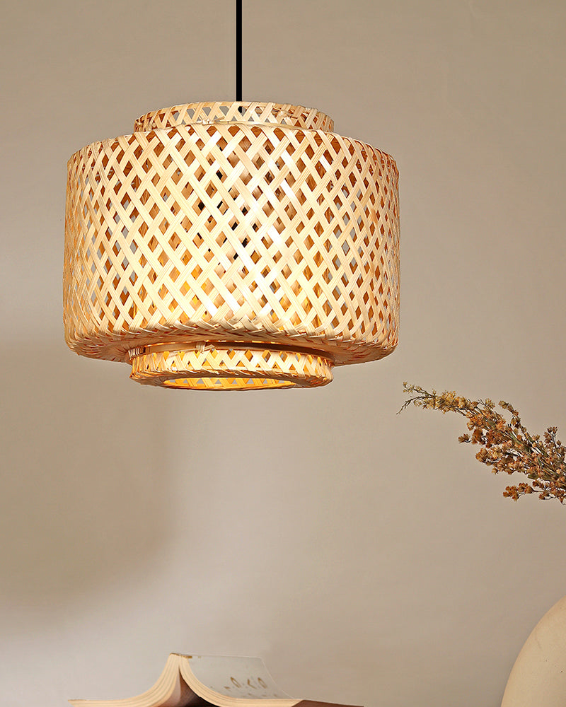 Lampes en bambou | Lampe suspendue