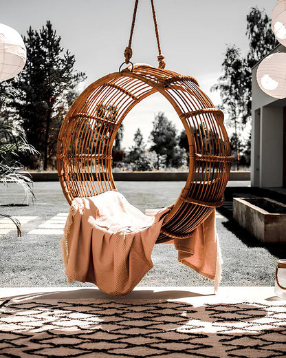 Malibu Bamboo Swing | Rattan Swing | Cane Furniture