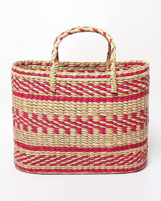 Seagrass Shopping Basket | Travel Basket