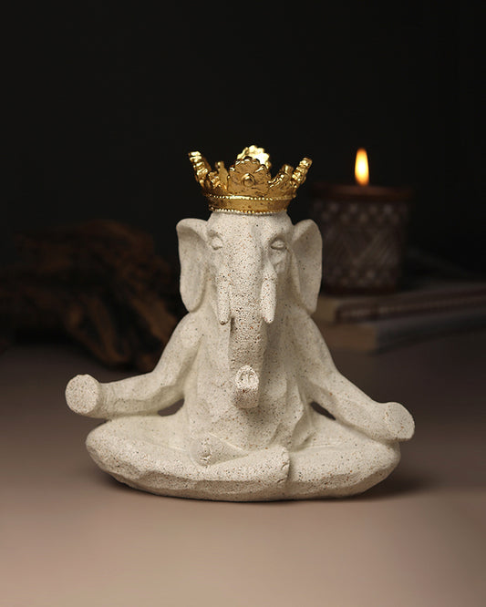 Home Decor Items For Hall | Office Desk Decorative Items | Gifts - Elephant Showpiece