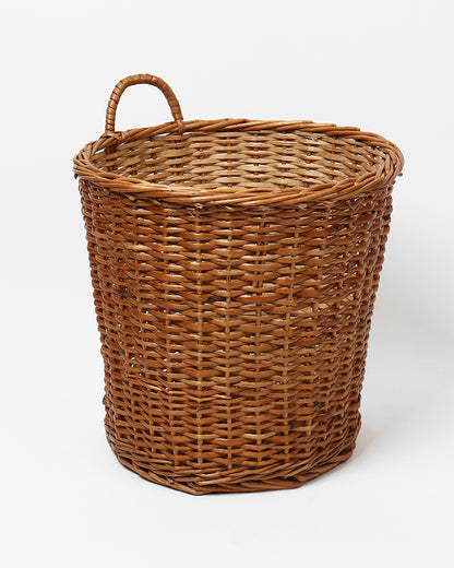 Wicker Dustbin/Planter Basket