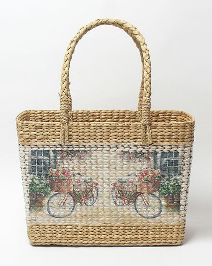 Seagrass Shopping Basket | Travel Basket