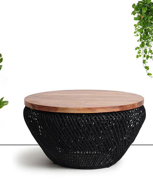 Rattan Coffee Table | Cane Round Table | Rattan Stool | Side Table | Coffee Table