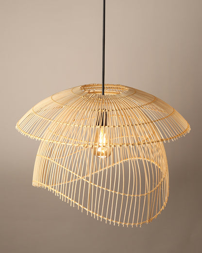 Bamboo Lamp | Cane Pendant Lamp