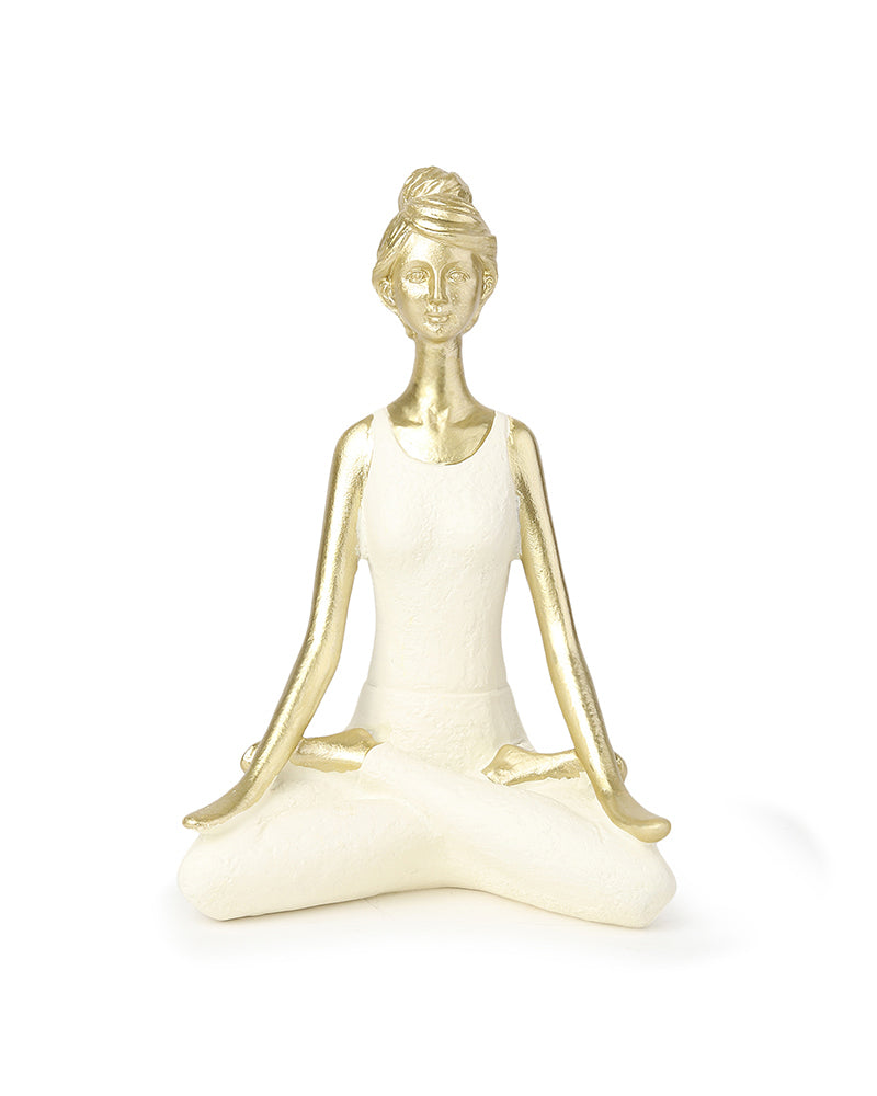 Anniversary Gifts For Couple | Gifts For House Warming Ceremony - Yoga Women Statue