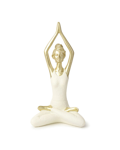 Showpiece | Decorative Items For Living Room | Office Desk Decorative Items - Yoga Statue