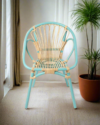 Papa Bamboo Chair | Rattan Chair | Cane Arm Chair