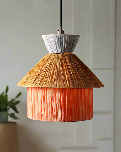 Raffia Pendant Lamp | Paper Lamp