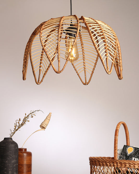 Bamboo Lamp | Rattan lampshade