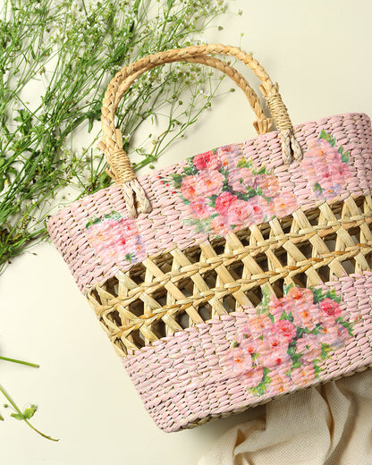 Seagrass Shopping Basket - Jali