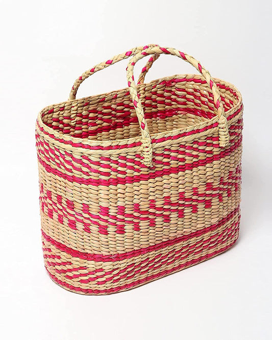 Seagrass Shopping Basket | Travel Basket