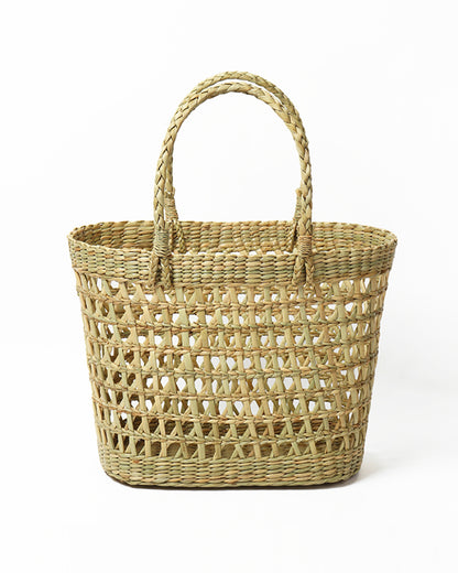 Seagrass Shopping Basket (Jali)