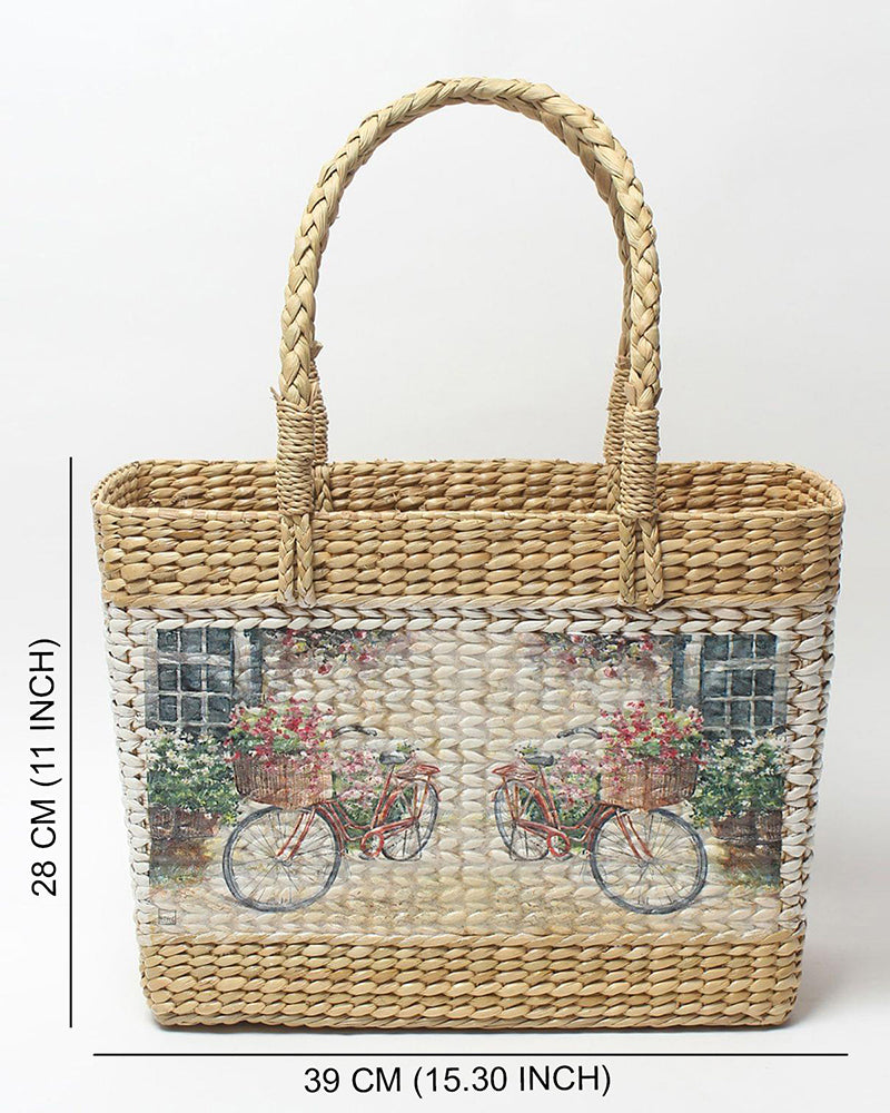 Seagrass Shopping Basket | Travel Basket