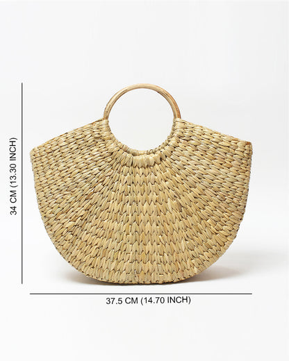 Half Moon Beach Tote Bag