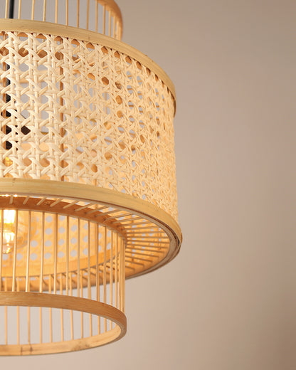 Bamboo Lamps | Cane Webbing Lamp