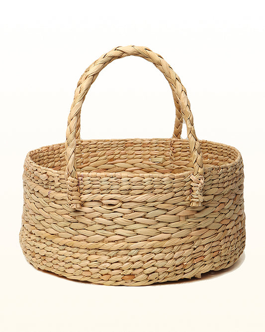 Panier cadeau rond