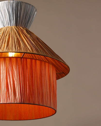 Raffia Pendant Lamp | Paper Lamp