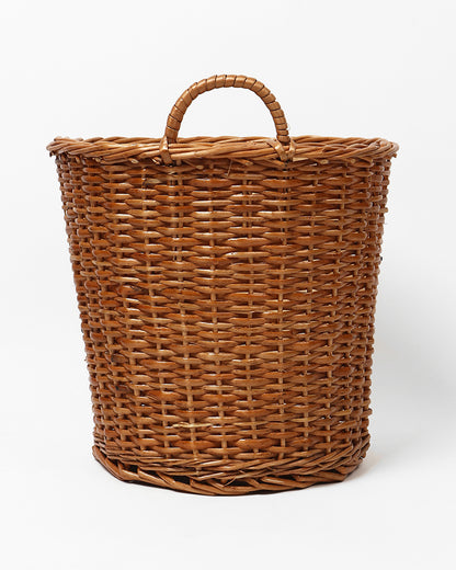 Wicker Dustbin/Planter Basket