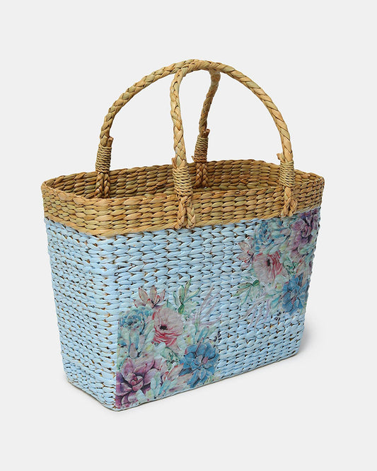 Seagrass Shopping Basket | Tiffin Basket