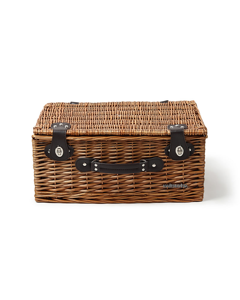 Large Wicker Picnic Basket For Camping | Outdoors Picnic Basket | Wicker Basket With Handle For Outdoors