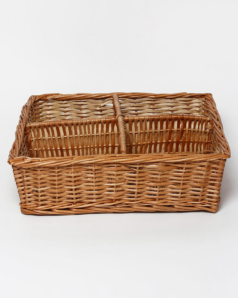 Wicker Storage & Organiser Tray