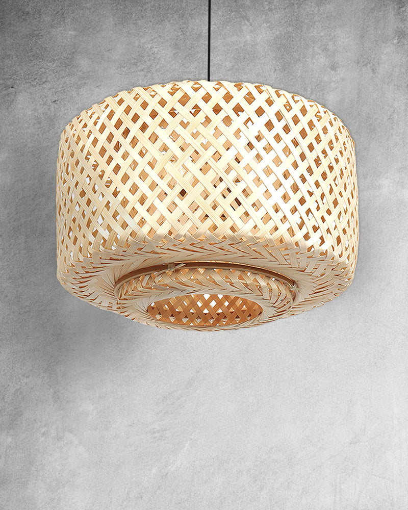 Lampes en bambou | Lampe suspendue