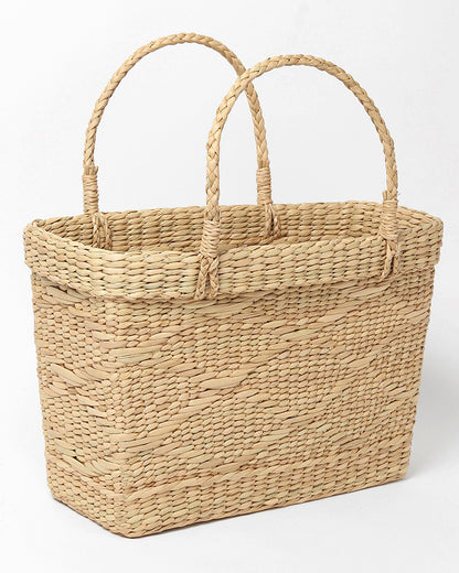 Seagrass Shopping Basket | Tiffin Basket