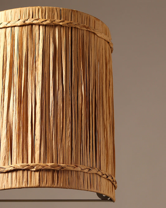 Wall Lamp | Paper Lamp | Raffia Lamp