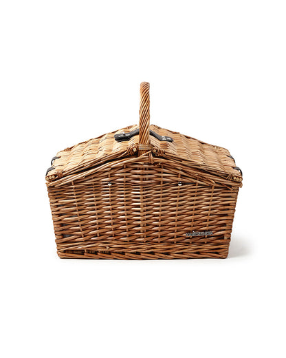 Wicker Picnic Basket With Cutlery |  Wicker Picnic Basket With Crockery | Large Picnic Basket