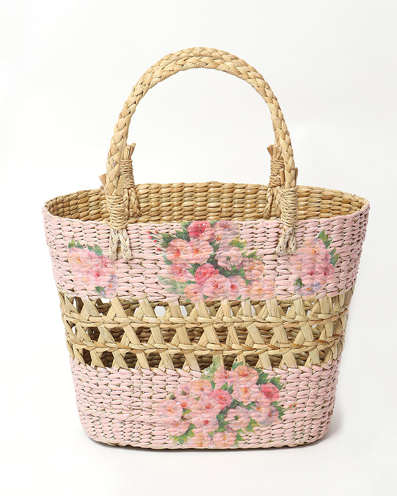 Seagrass Shopping Basket - Jali