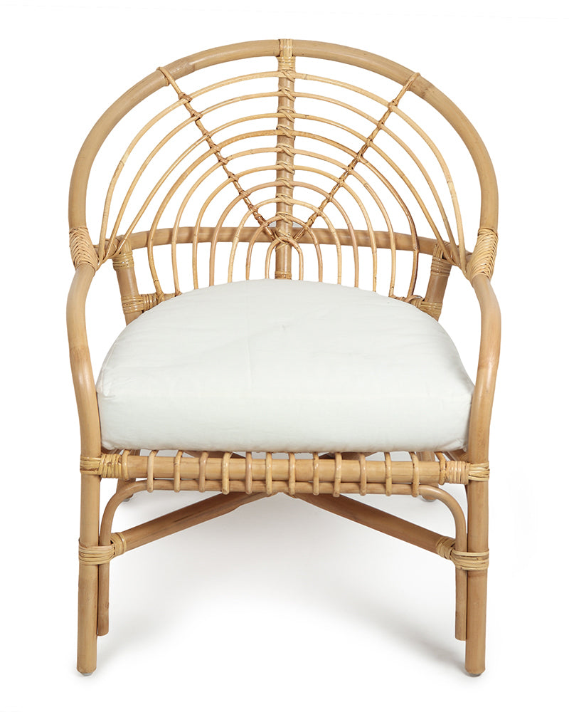 Java Accent Bamboo Chair | Rattan Chair | Cane Furniture